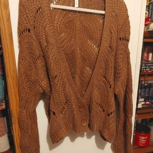 Gorgeous rust sweater in large
